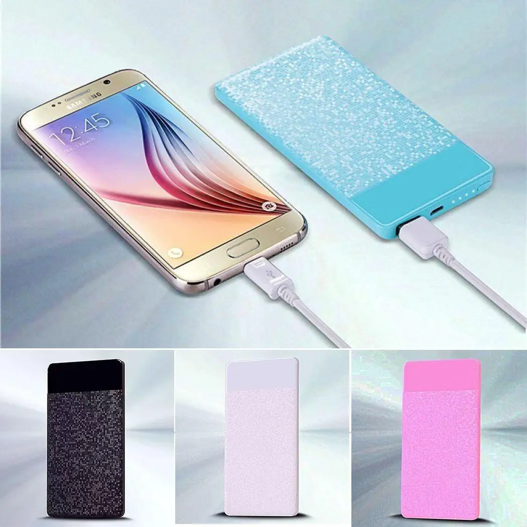 3000 мАч Внешний аккумулятор внешний USB портативное зарядное устройство для