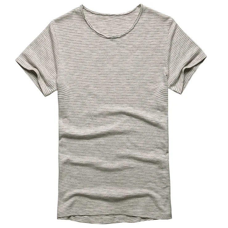 2017 Летний Новый Полосатый Круглый воротник стройная фигура футболка с короткими