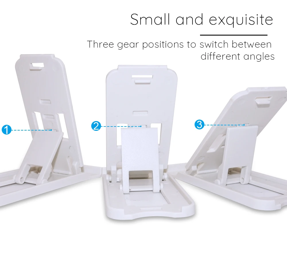 White bracket Мини-подставка для планшета Portefeuille для Apple IPad Pro, Настольная Складная подставка для IPhone XS MAX XR, напольный держатель для ленивой кровати - Цвет: White bracket