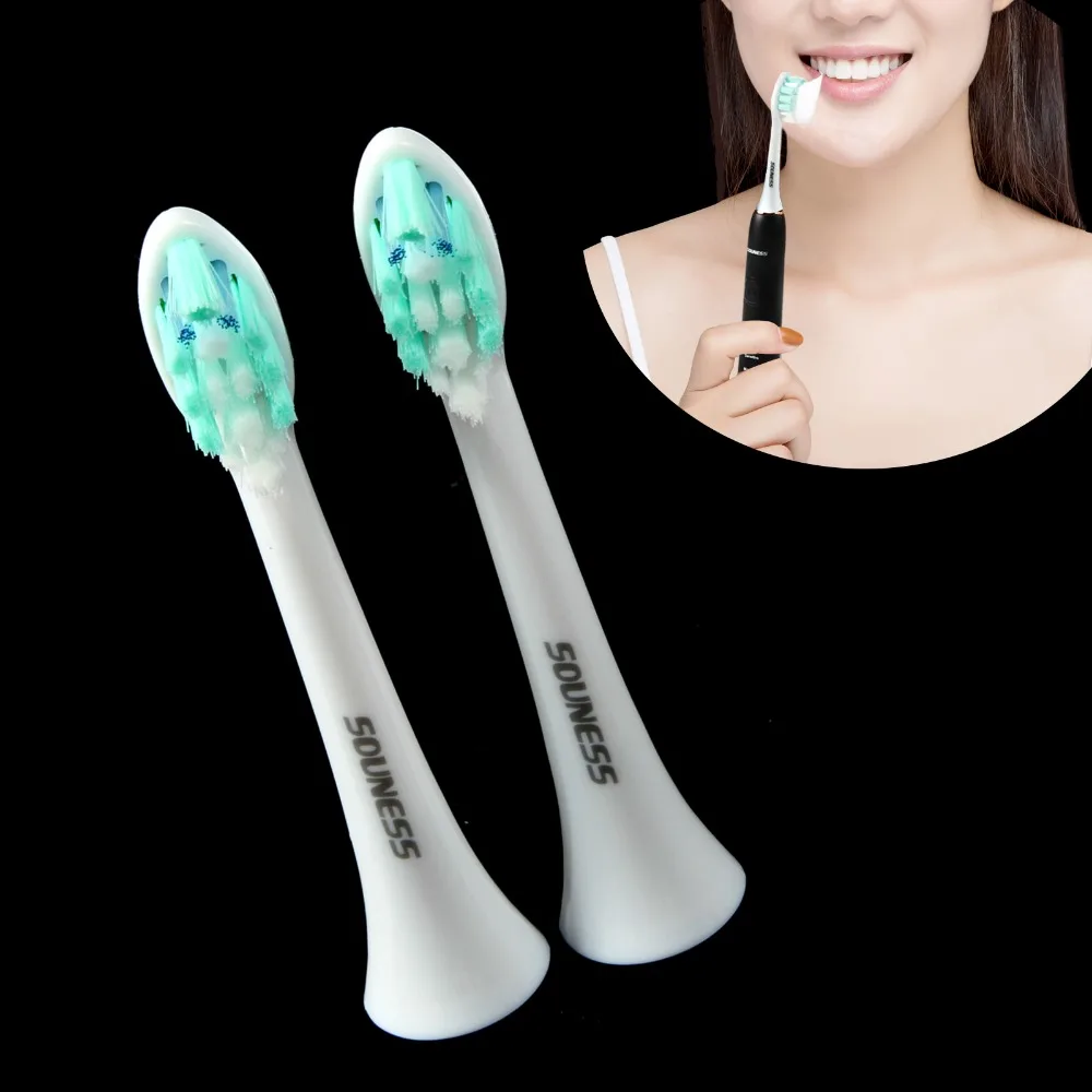 2Pcs Replacement Brush Heads Electric Toothbrush Fit Advance Power/Pro Health/Triumph/3D Excel/Vitality Precision Clean | Бытовая