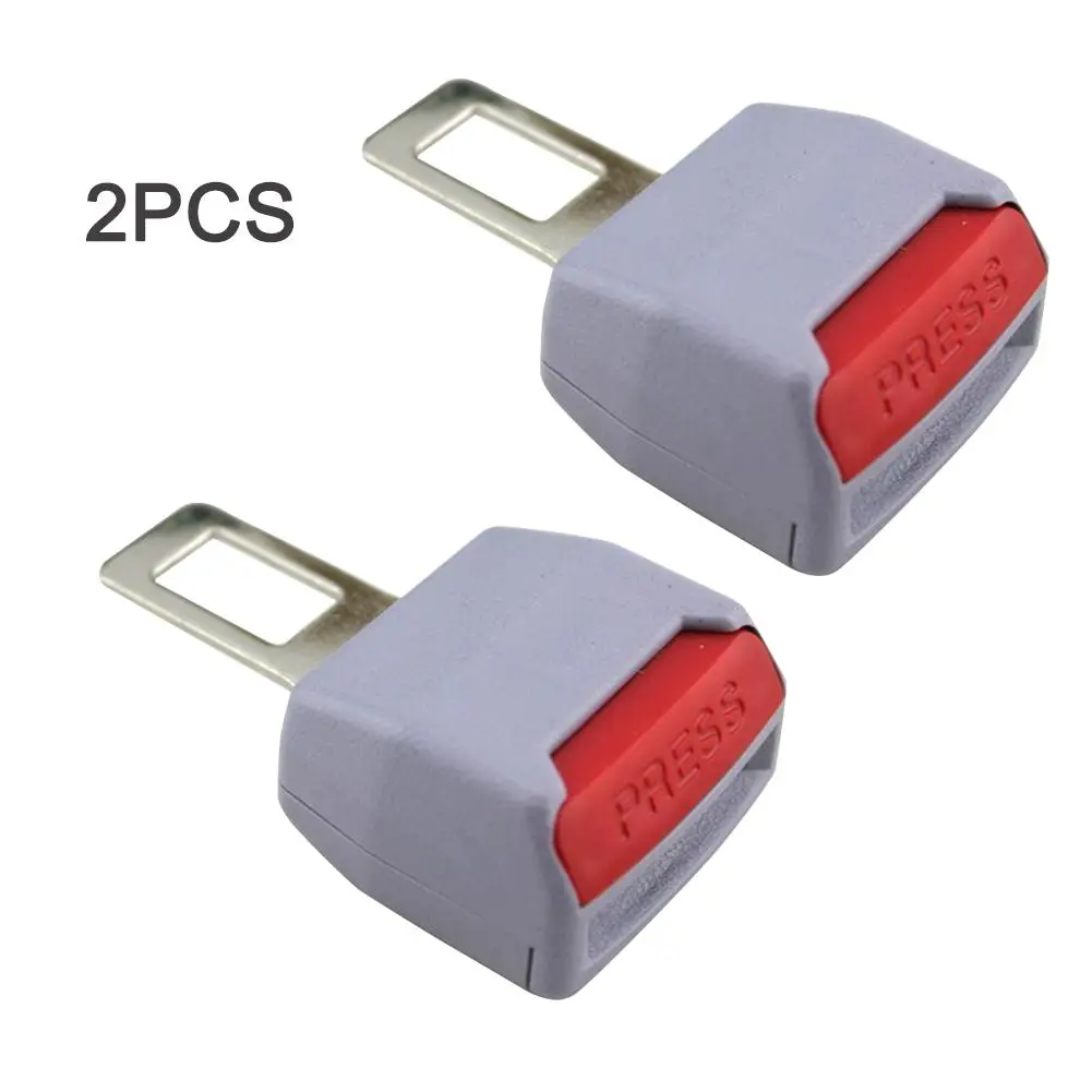 2 шт. Универсальная автомобильная пряжка ремня безопасности автомобиля