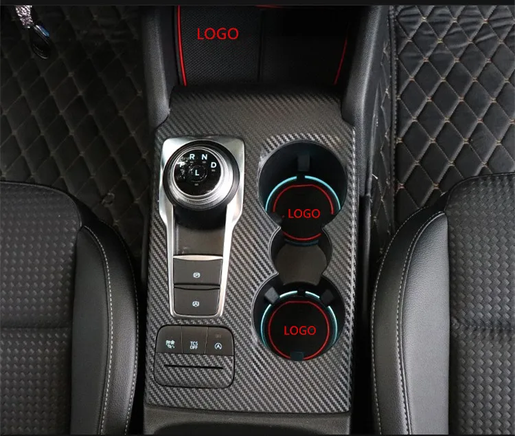 Светящаяся дверь паз анти-кик коврик для Ford Focus AAB243