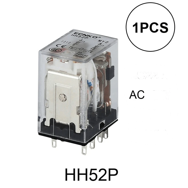 MY2P HH52P MY2NJ 8-Pin AC12V/AC24V/AC220V/AC380V катушки общего назначения DPDT микро мини-реле промежуточные электромагнитное реле