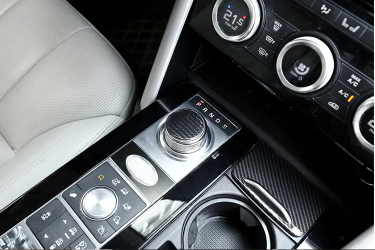 Настоящее углеродное волокно для Land Rover Discovery 5 L462 LR5 LR4 Range Sport Evoque Vogue консоль