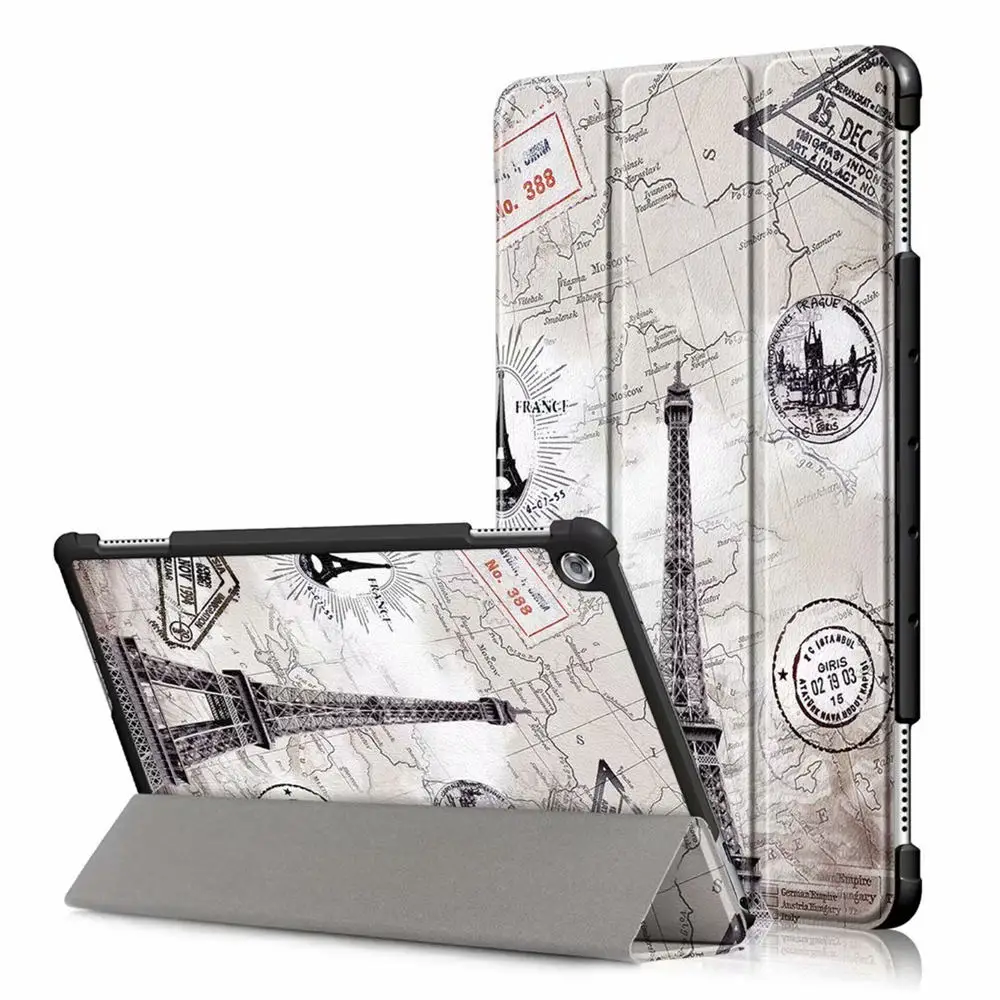 Ультра тонкий чехол для huawei mediapad M5 lite 10 BAH2-W19/L09/W09 10," планшетный ПК чехол-подставка для huawei mediapad M5 lite 10 Чехол