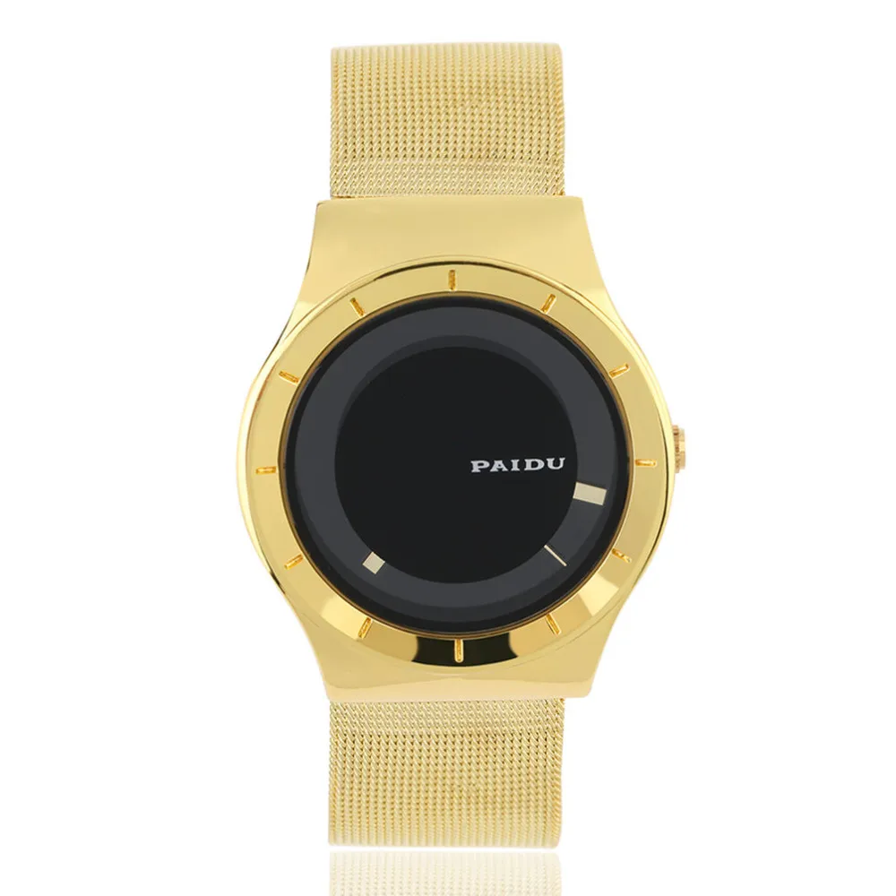 Часы наручные мужские кварцевые люксовые брендовые из нержавеющей стали