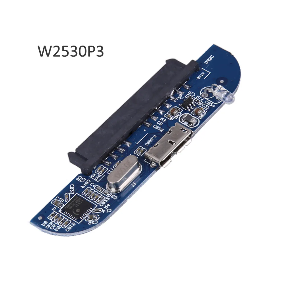 USB 3 0 до 2 5 &quotSATA 7 + 15pin адаптер жесткого диска для SATA SSD / max ТБ HDD модуль ноутбука