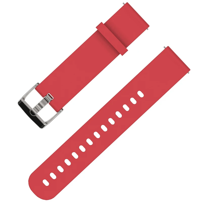 Red Mijobs чехол для Xiaomi Huami Amazfit Bip BIT Band Браслет умные часы аксессуары Рамка PC протектор Силиконовый ремешок - Цвет: Red