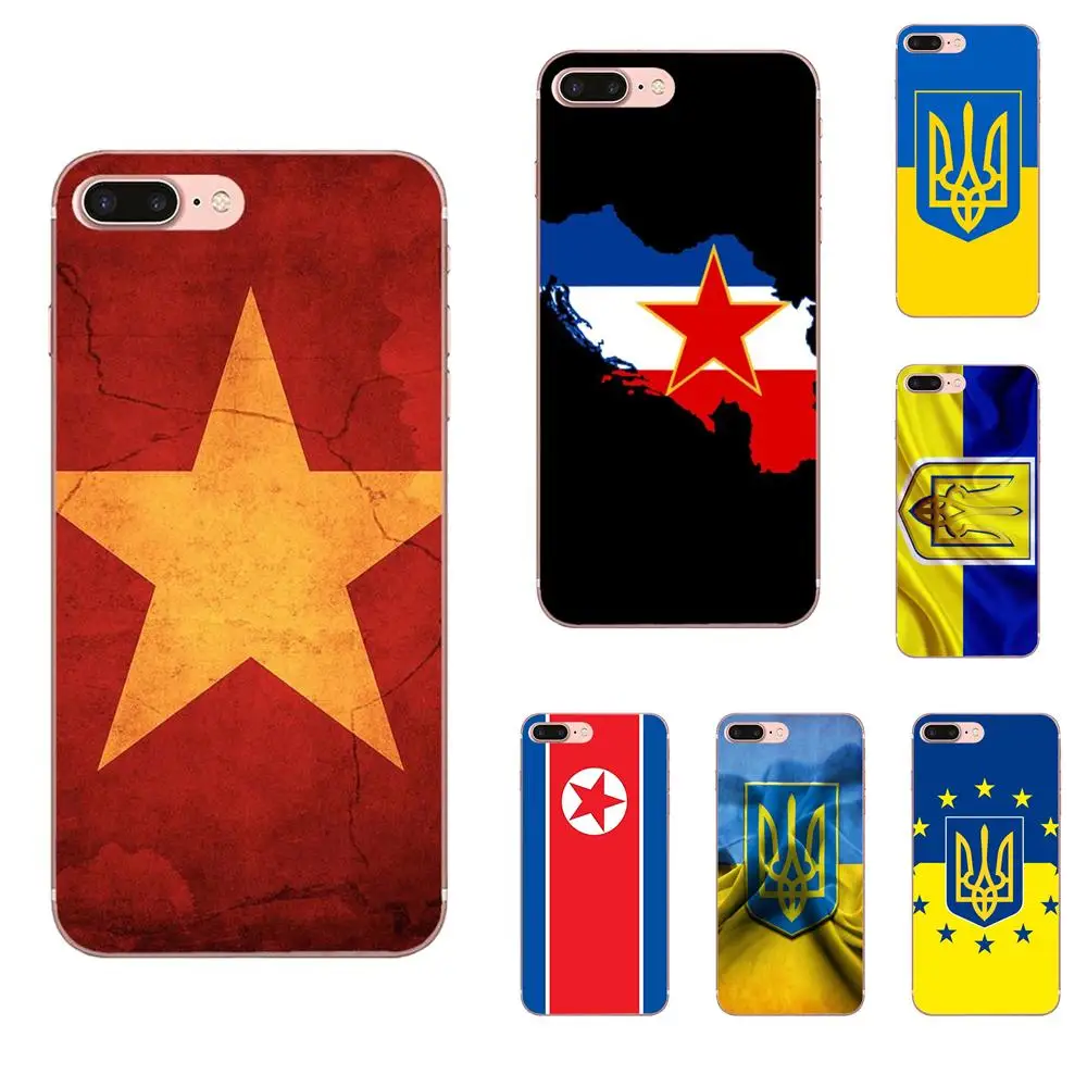 Гранж флаг прекрасный телефон аксессуары чехол для Apple iPhone 4 4S 5 5C 5S SE 6 6S 7 8 Plus X XS Max