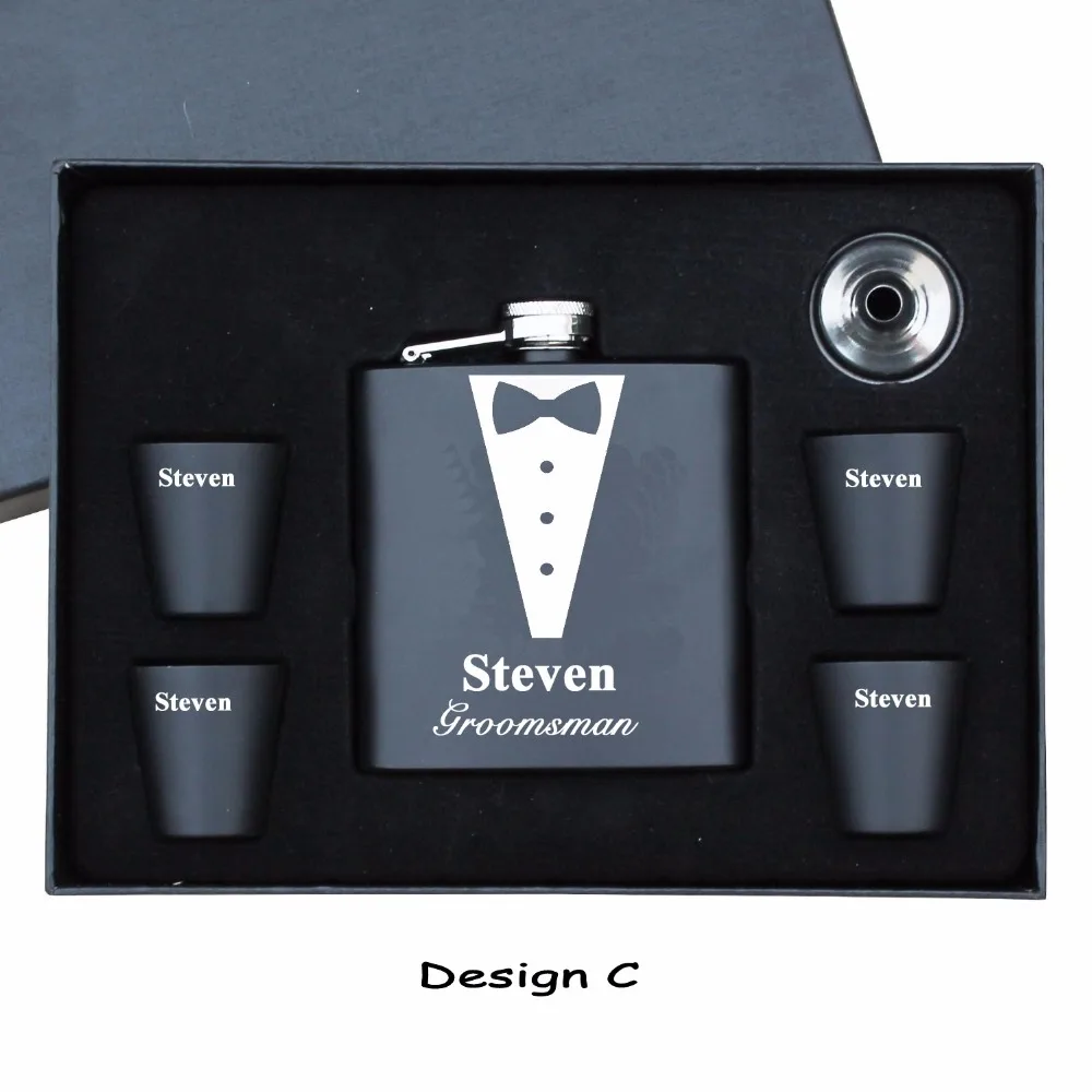 1 комплект Мужской подарочный набор персонализированная гравированная