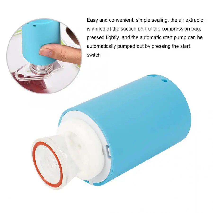 Зарядка через usb мини автоматический компрессионный вакуумный насос домашний