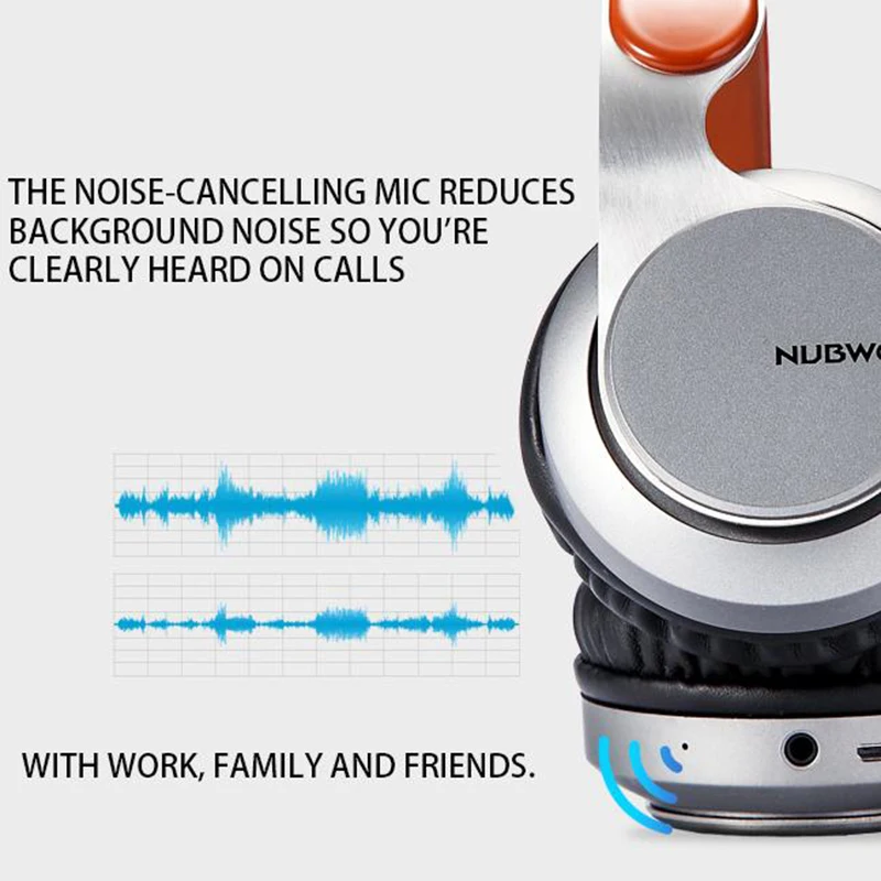 Беспроводные наушники HFES NUBWO S8 Bluetooth 4 2 проводные музыкальные складные игровые