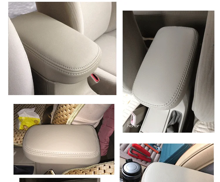 Эластичная коробка для хранения из микрофибры и кожи для Toyota Corolla 2007 2008 09 10 11 12 13 AB137