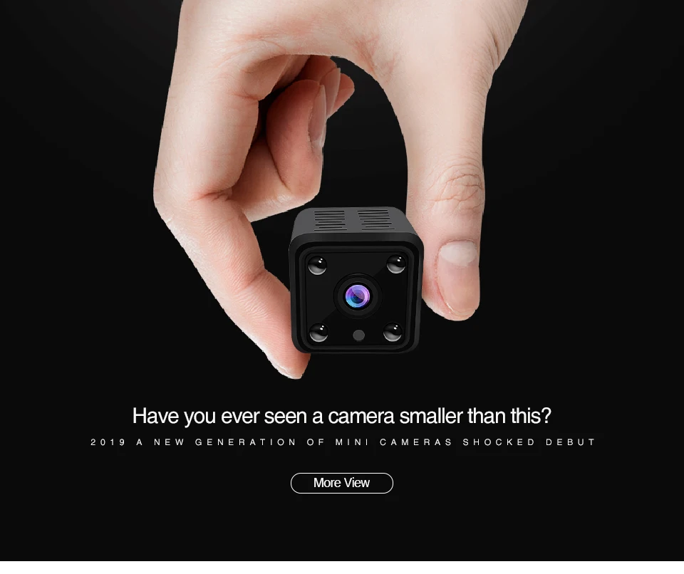LOOSAFE мини IP камера Smart 720P HD ночное видение маленькая видеокамера микро Onvif P2P телефон дистанционного видеонаблюдения PTZ камера