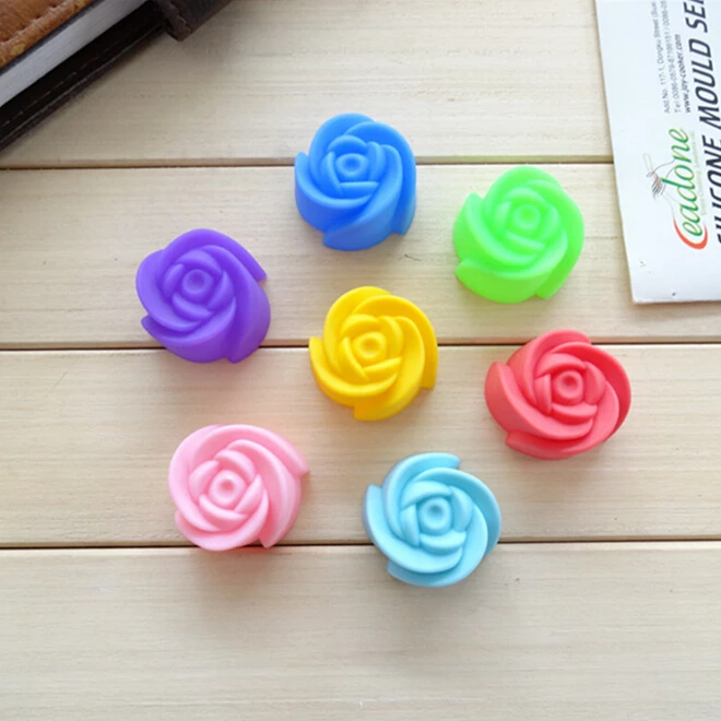 Роза булочки чашечка для печенья выпекания хлебобулочных изделий Шоколад Желе