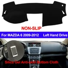 Противоскользящий силиконовый ковер TAIJS для приборной панели автомобиля, противоскользящий, с защитой от ультрафиолета, для Mazda 6, Mazda6, 2009, 2010, 2011, 2012, солнцезащитный козырек