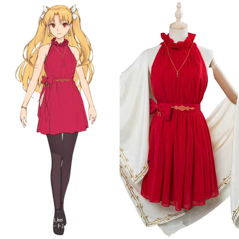 Fate Grand Order Косплей Ereshkigal косплей костюм на День святого Валентина событие наряд