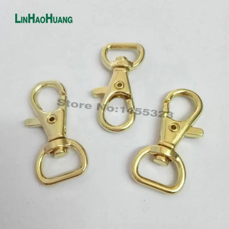 

30 шт./лот 13 мм поворотные застежки из сплава крючки для ключей Сделай Сам брелок для ключей блестящее светло-золотое бесплатная доставка ...