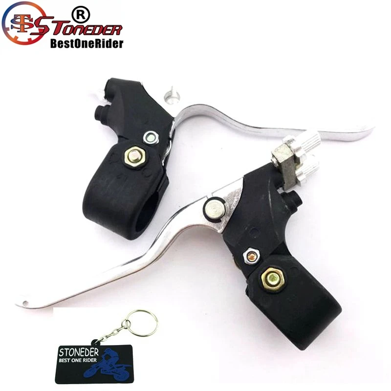STONEDER 7/8 ''правые двойные левые тормозные рычаги Minimoto для 47cc 49cc карманного