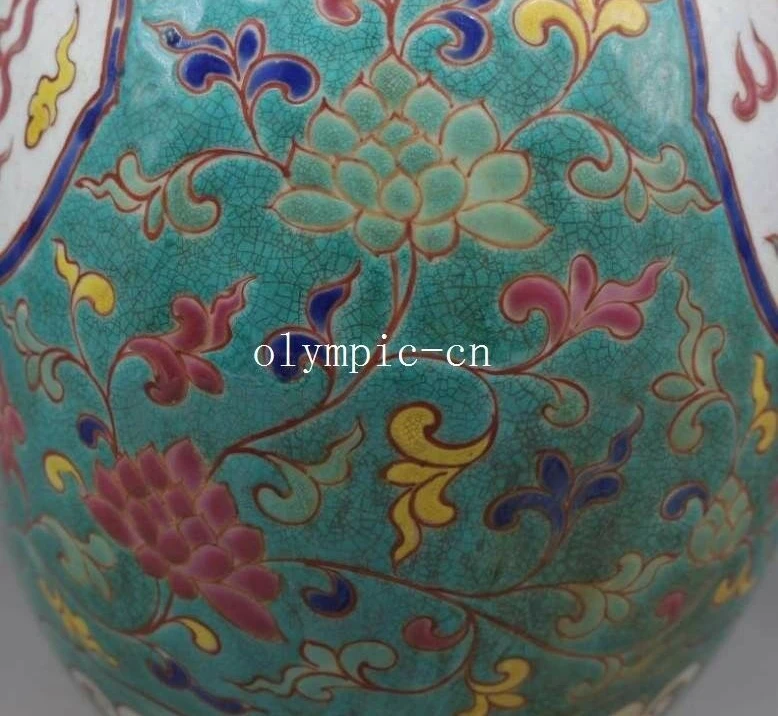 12 дюймов китайская фотография ручной рисунок дракона домашняя фотоваза | Дом и