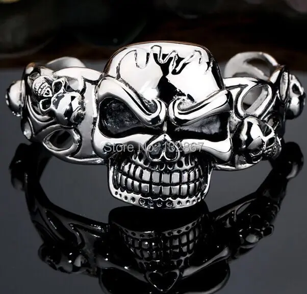 Мужской тяжелый браслет в стиле хип хоп из нержавеющей стали 100 г|bangle resin|bangles