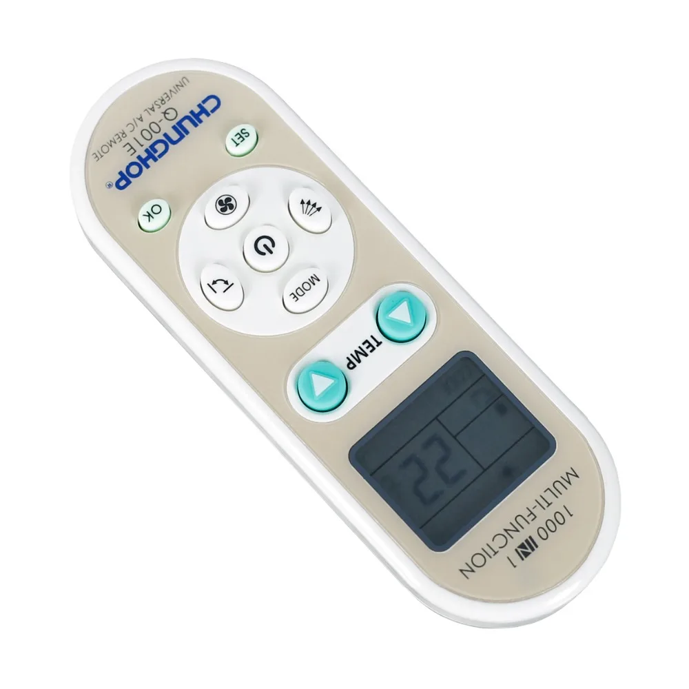 Универсальный Кондиционер Chunghop Q 001E RemoteControl для Aux Chigo Gree Lg Sharp Tcl Glee A/C|Пульты ДУ| |