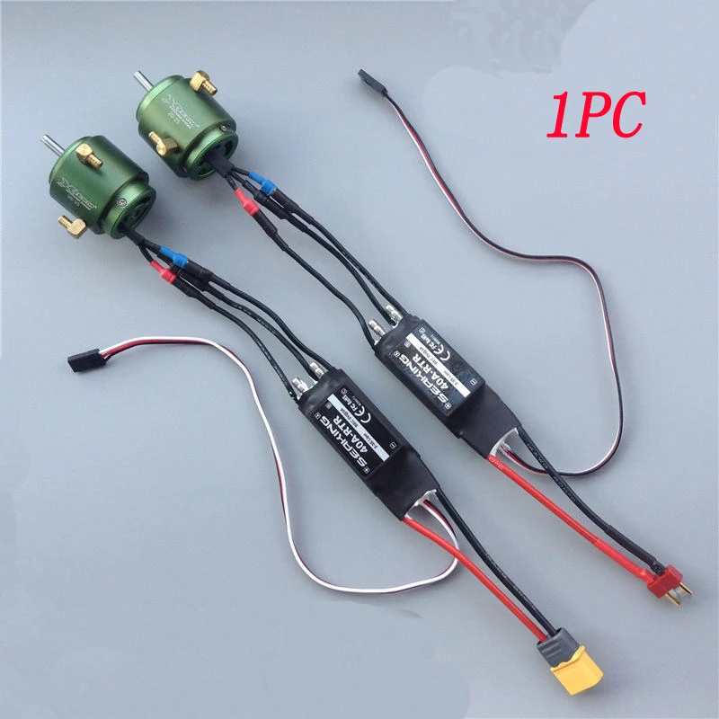 Радиоуправляемая лодка 2835 с бесщеточным двигателем 40A ESC s наборы 3300KV 30A 17V