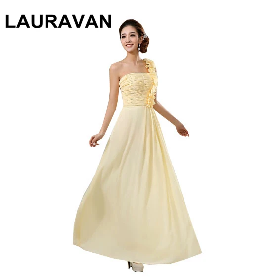 Осень 2020 элегантные желтые красные фуксия синие платья подружки невесты на одно