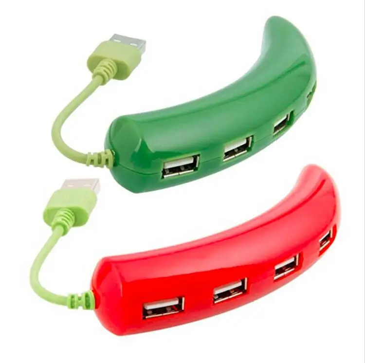 4 порта Высокоскоростной USB 2 0 сплиттер адаптер перец usb хаб кабель для ПК|usb hub