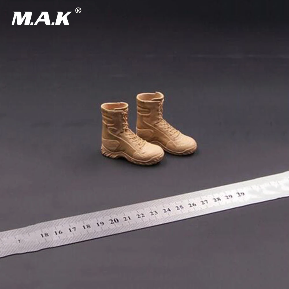 Высокие ботинки боевые походные для пустыни экшн фигурки 12 дюймов масштаб 1/6|1/6