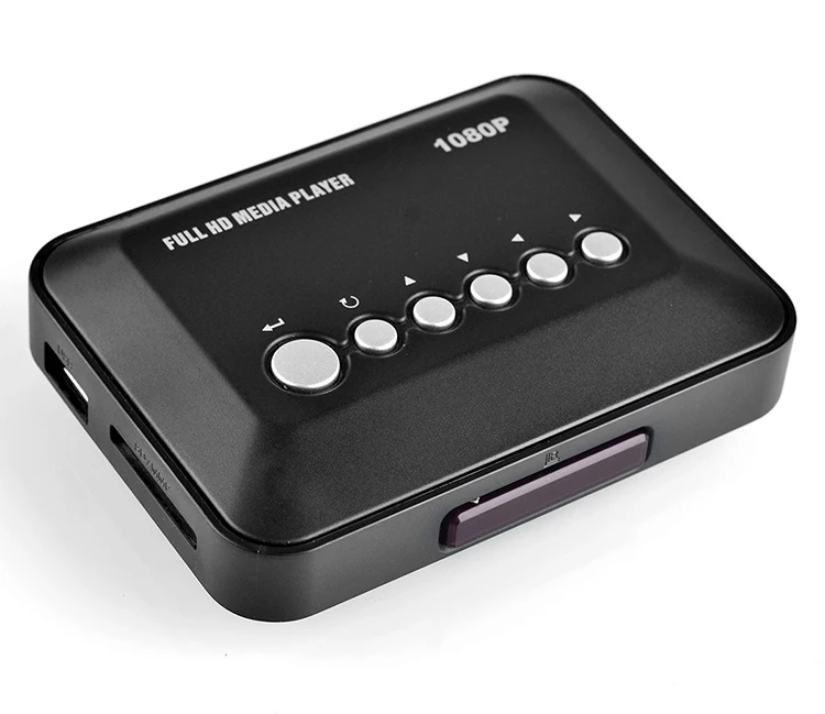 Новый медиаплеер Full HD Mini 1080P мультимедийный плеер медиа бокс с поддержкой USB SD/MMC в