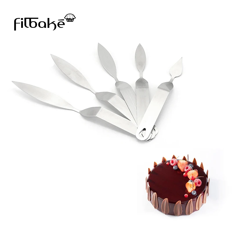 FILBAKE 1 шт. лопатка для крема из нержавеющей стали торта DIY Инструменты украшения