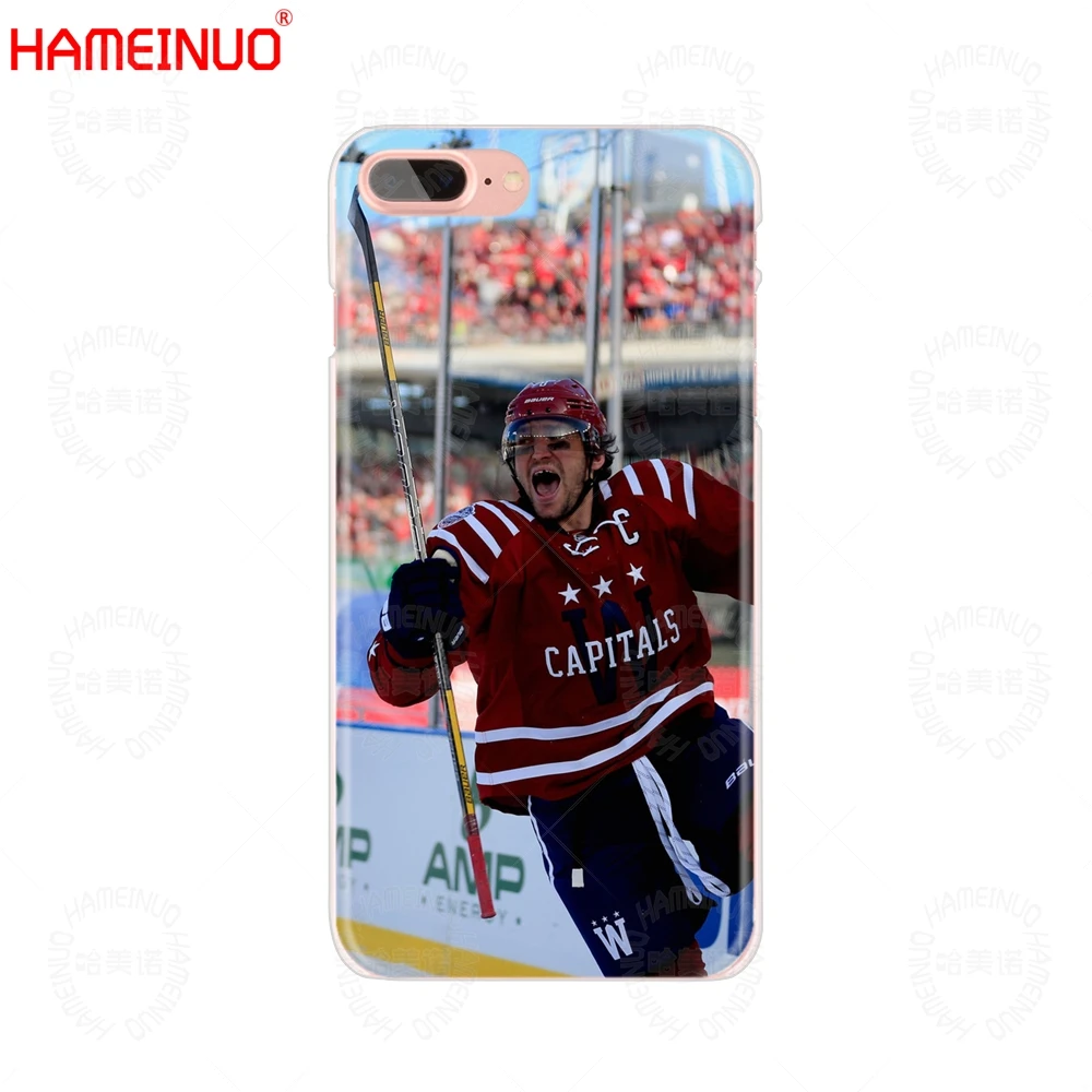 HAMEINUO Александра Овечкина сотовый телефон чехол для iphone X 8 7 6 4 4s 5 5s SE 5c 6s плюс |