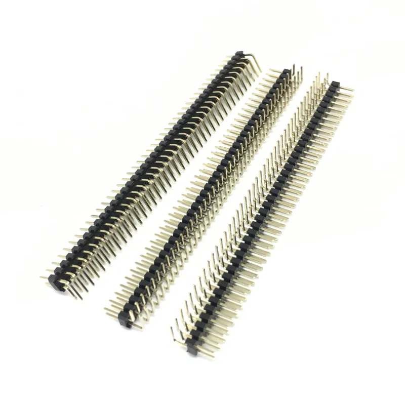 20 шт. 2x40p 80pin шаг 1 27 мм двойной ряд игольчатый изогнутый штырьковый разъем