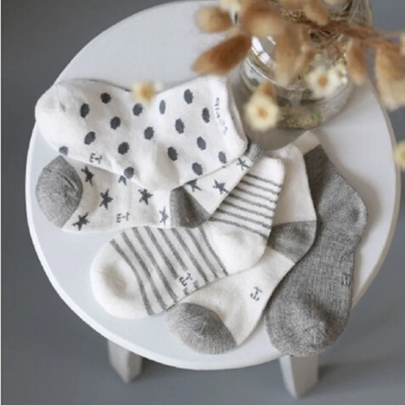 10 шт. = 5 пар в упаковке новые летние носки для малышей модные сетчатые детские ZS