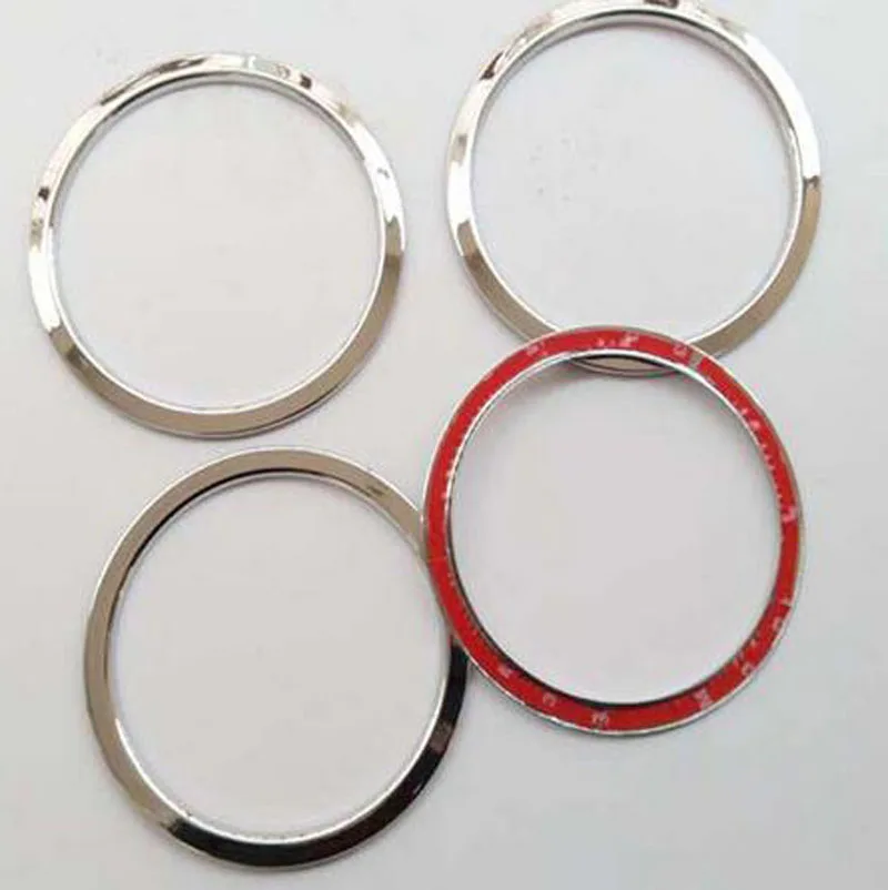 for Nissan X-trail 2015 2016 Chrome Speaker Cover Trim Side Door Stereo Bezel Collar Ring Car Styling Accessories 4 Pcs | Автомобили и