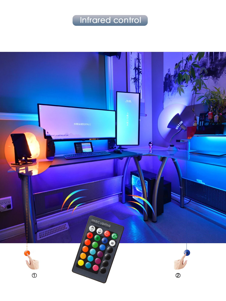 Светодиодная rgb-лампа E27 свет Прожектор управляемый ИК-пульт дистанционного управления 5 Вт 10 Вт 15 Вт AC 110 В 220 В красочный волшебный праздник Бар Клуб Ночной смарт-лампа