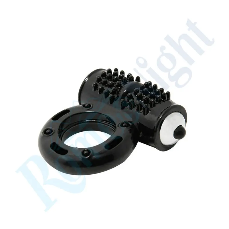 Baile Black Power Ring 10 Функция супер сильная вибрация водонепроницаемый клитор Stimuation