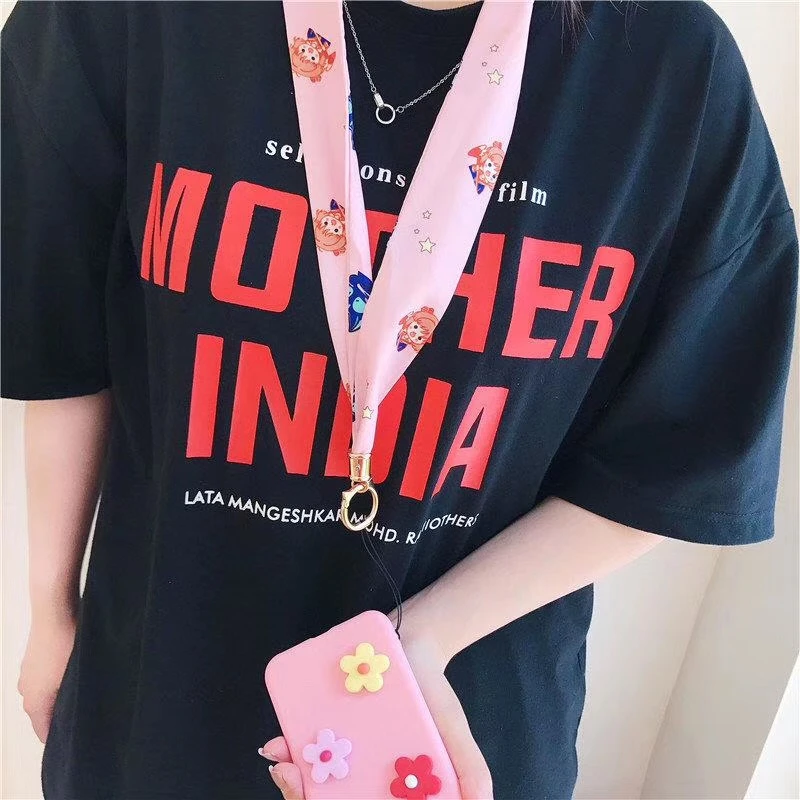 TJHSZKL милый Микки Маус мультфильм шеи с Талрепом Ключ ID карты ТРЕНАЖЕРНЫЙ зал