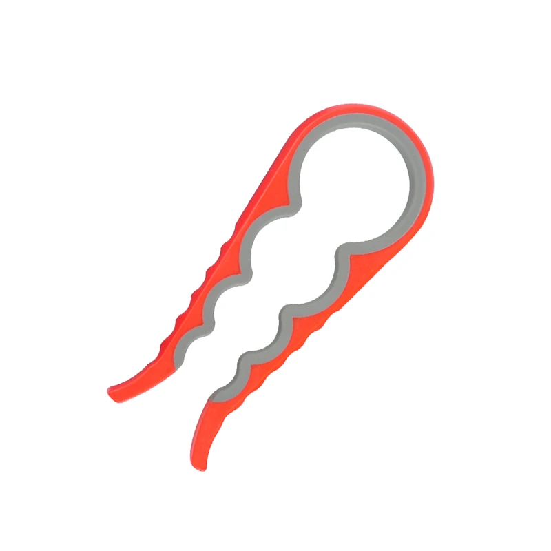 Red Gray 4 в 1 форма тыквы удобный винт крышка банка стеклянная крышка бутылка с Закруткой вино пиво многофункциональная открывалка кухонный гаджет - Цвет: Red Gray