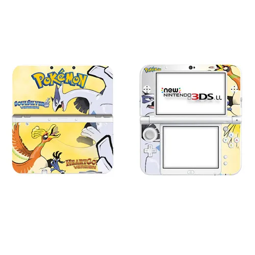 Виниловая наклейка на кожу наклейка на 3DS XL Скины Наклейка s для нового 3DS LL виниловая Защитная Наклейка-для Pokemon GO - Цвет: DSLL0006