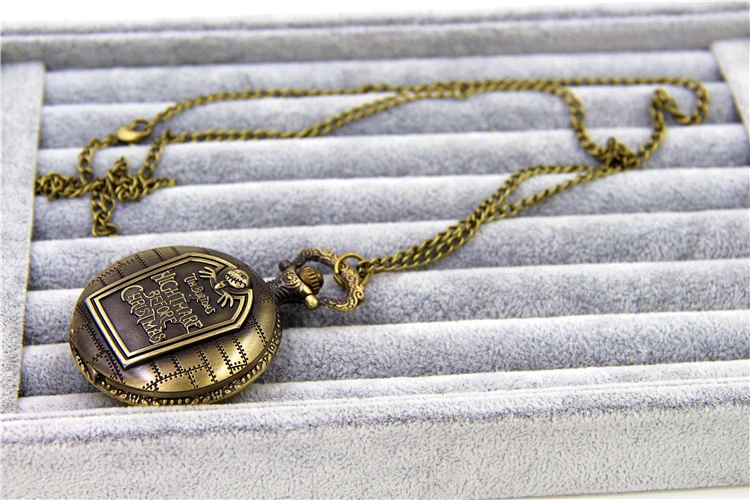 Модные ювелирные изделия винтажные подвески Кошмар перед Рождеством карманные