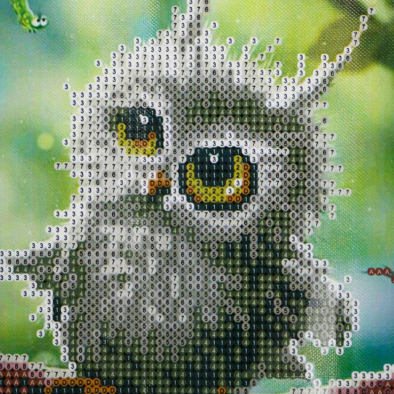 Лидер продаж картина вышивка крестиком 5D алмазная мозаика в виде совы из смолы