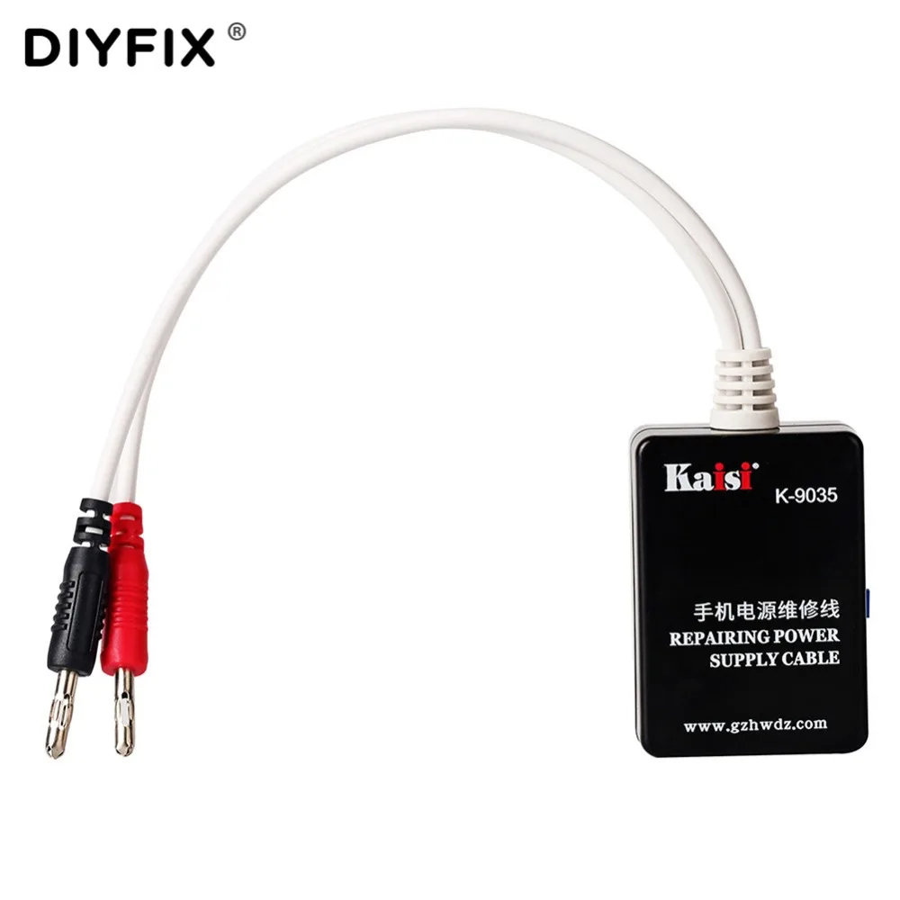 Кабель питания постоянного тока DIYFIX с дисплеем мультиметра для iPhone X XS Max XR 7 7P 8 8P 6