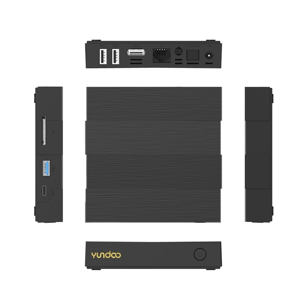 Оригинальный YUNDOO Y8 Android 6 0 ТВ коробке 2 ГБ 16 4 32 Cortex-A72 ARM Cortex-A53 Процессор 64 бит bluetooth 1