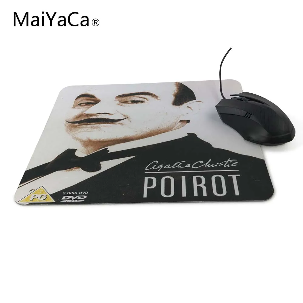 MaiYaCa Эркюль Пуаро Новые поступления коврик для мыши 180*220*2 мм 200*250*2 мм или 250*290*2 мм компьютерные игровые коврики для мыши