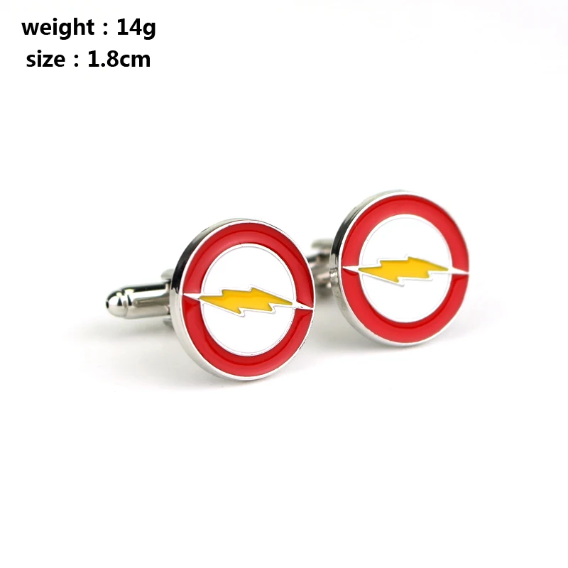Мстители Капитан Америка Запонки Супермен флэш подвески Зажимы для галстука