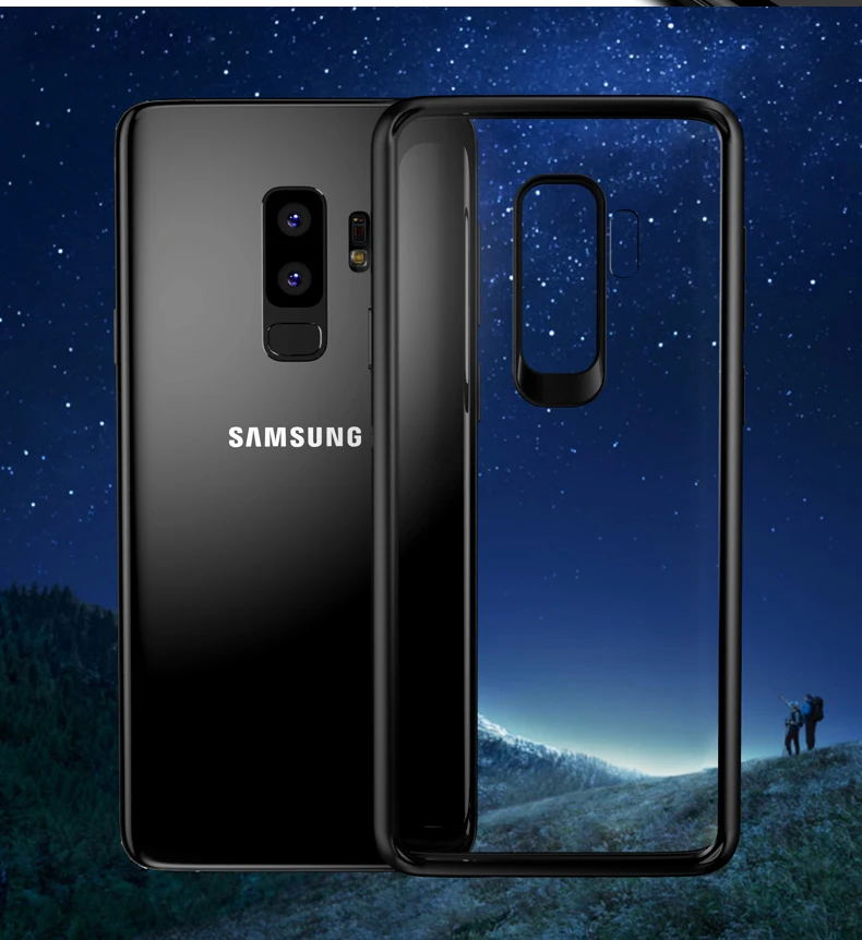 Жесткий Пластиковый Акриловый чехол для Samsung Galaxy Note 9 прозрачный S9 Plus 8 |