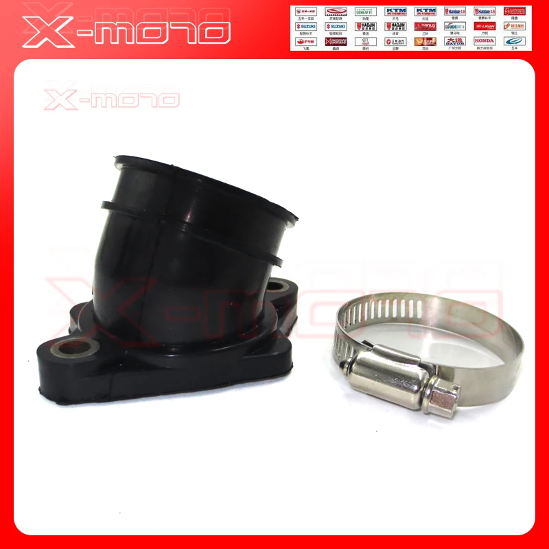 Совершенно новый мотоциклетный Байк гоночный карбюратор 34 мм резиновый угловой