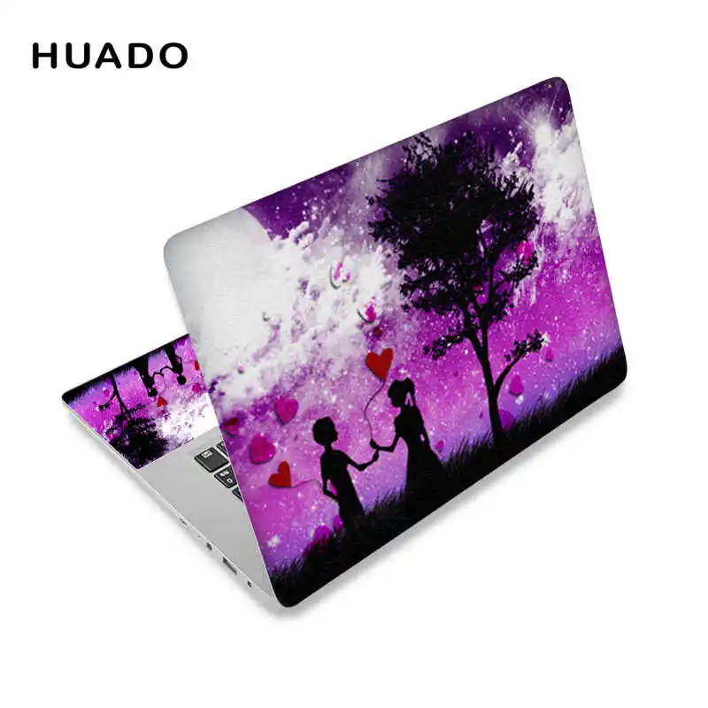 Laptop skin Записная книжка для 17 компьютерных наклеек 1" 14", виниловые наклейки для 1" 15,6", Наклейки для ноутбука, наклейки на клавиатуру, индивидуальная печать - Цвет: Laptop skin